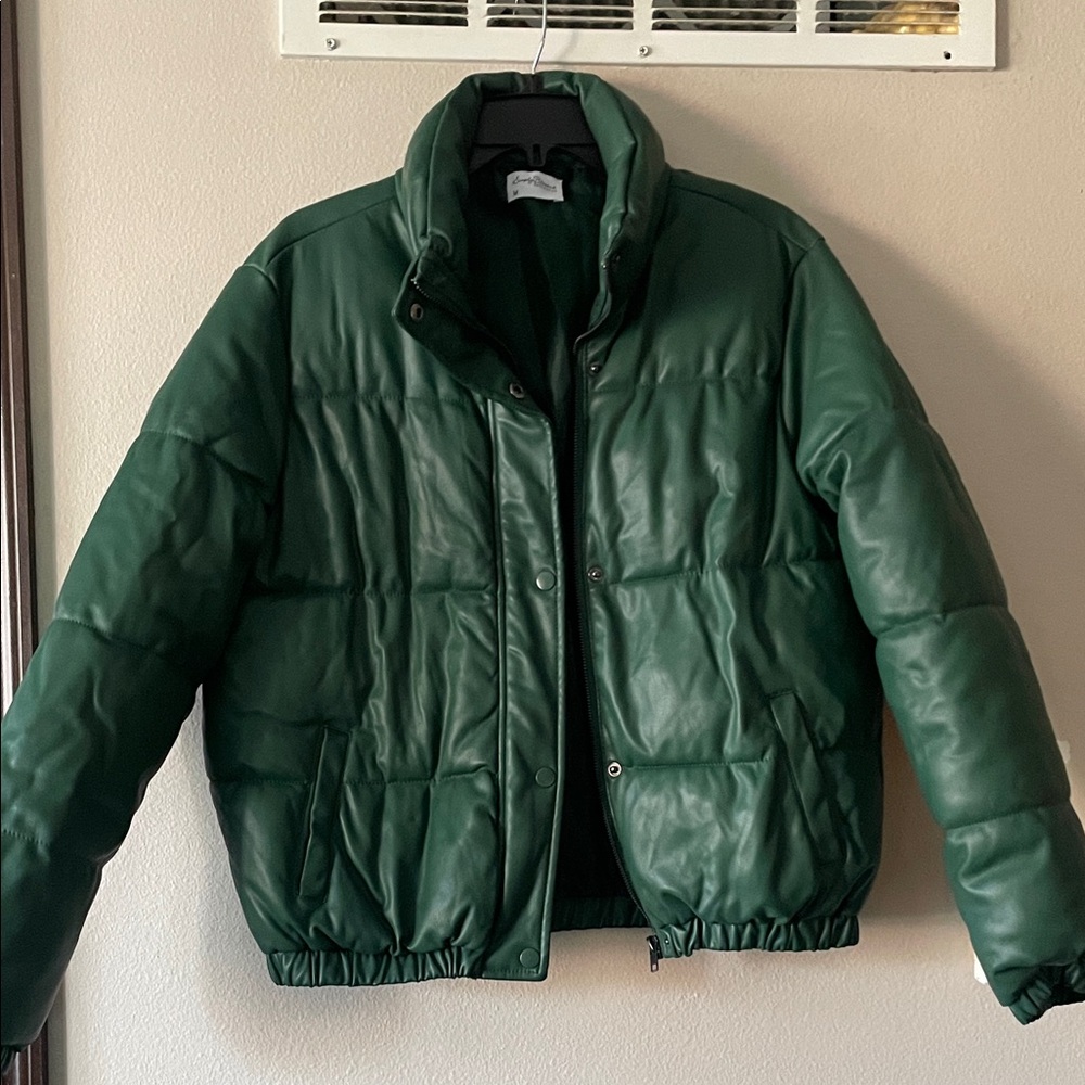 Green Puffer Jacket